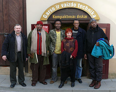 DSWQ at Thelonious music store in Vilnius