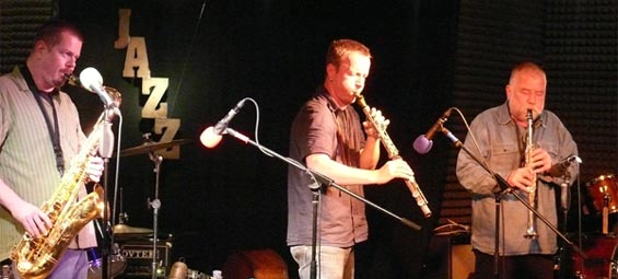 Ken Vandermark, Mats Gustafsson, Peter Brotzmann