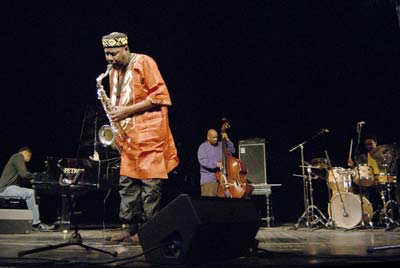 David S Ware Quartet in Action